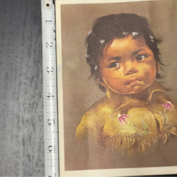 Child portrait, indigenous card - Picture 2 of 13